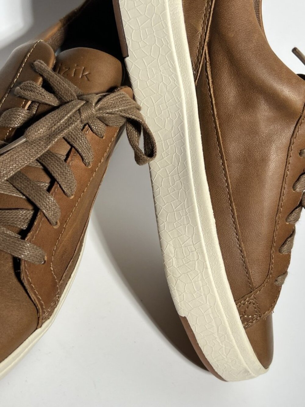 Kizik Lima Women’s Brown Faux Leather Hands-Free Shoes Size 7.5 - Picture 6 of 12